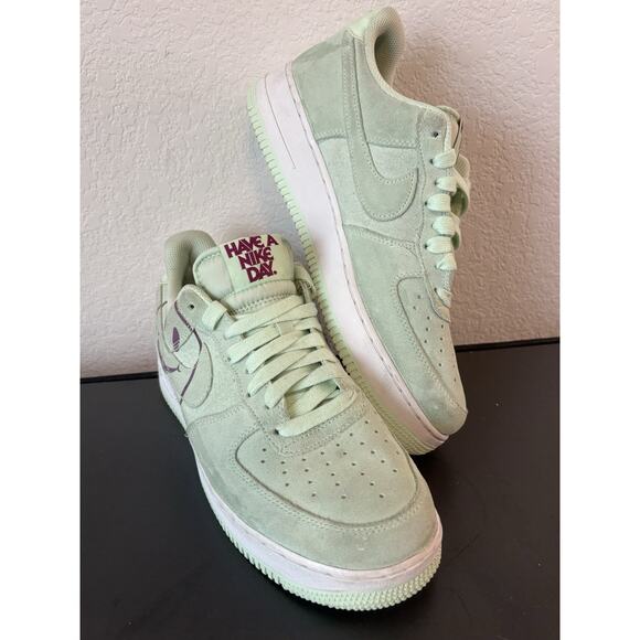 Nike Air Force 1 Have A Nike Day Sneakers Frosted Spruce 2018 Men’s Size 9.5